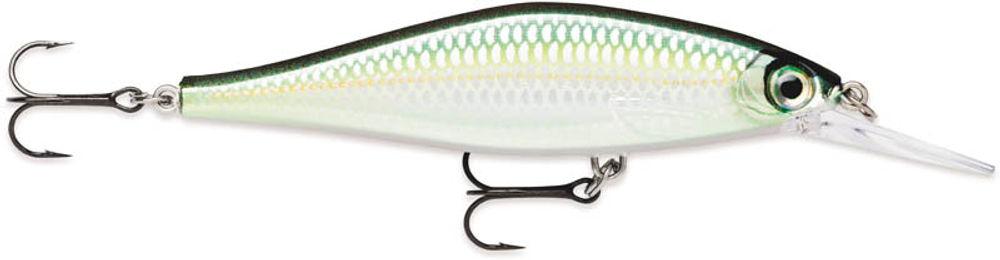 Воблер RAPALA Shadow Rap Shad Deep 09 /BLK /медленно всплывающ./ 1,2м-1,8м, 9см, 12гр