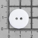 Пуговицы 2 прокола 28L=18 мм, (White (белый)) NE63, 72 шт