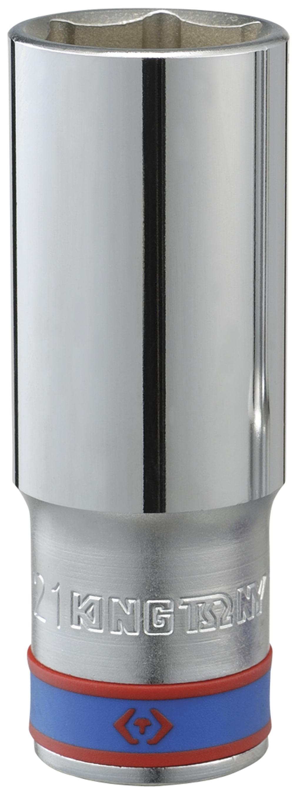 KINGTONY ГОЛОВКА ГЛУБОКАЯ 423521M 1/2" 6 гр. 21мм