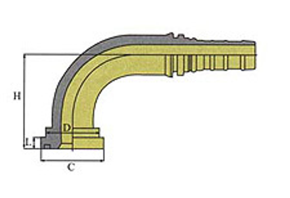 Фитинг DN 50 SFS 2 79.4 (90) Interlock