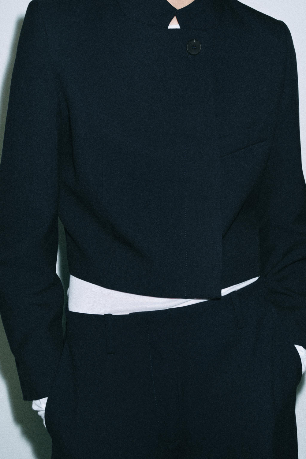 УКОРОЧЕННЫЙ БЛЕЙЗЕР — ZW COLLECTION — ZARA