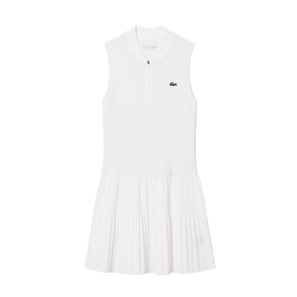 Теннисное платье Lacoste Ultra Dry - white