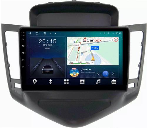 Магнитола для Chevrolet Cruze 2009-2012 (рамка черная) - CanBox 9010 Android 10, SIM-слот