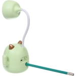 Настольная лампа «Sweet - Котёнок» 9*22.5 см LED, USB 3w 5v, Зеленый