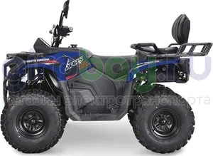 Бензиновый квадроцикл WHITE SIBERIA BARS 320 - Синий фото №6