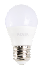 Лампа светодиодная Ресанта LL-R-G45-7W-230-4K-E27