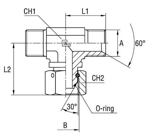 Соединение PFNT BSP 3/8
