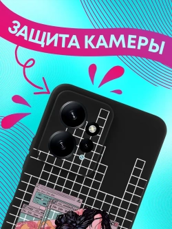 Чехол для Xiaomi Redmi Note 12 4G с принтом