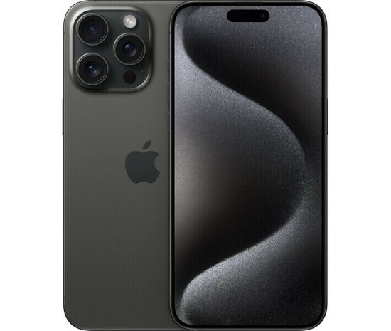Смартфон Apple iPhone 15 Pro Max 512 ГБ, Dual: nano SIM + eSIM, чёрный титан (без RuStore)