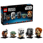 Конструктор LEGO BrickHeadz 40856 The Mandalorian and Grogu: Allies & Villains