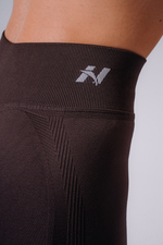 Леггинсы High-Waist Sculpting Flared Leggings FLOW SEAMLESS 498 Шоколадные