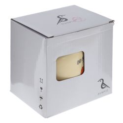 GAEM Кружка с крышкой и ложкой, 450 мл, L14 W9 H12 см