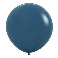 Шар 24" Глубокий синий, Пастель / Deep teal (035) Sp