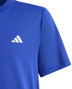 Футболка для мальчика теннисная Adidas B Club 3 Stripes Tennis Shirt - semi lucid blue