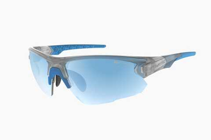 Спортивные очки с диоптриями Demetz Track / Mat Crystal Grey / Blue 72-16 Yellow Photochromic Blue Revo Cat.1 to 3