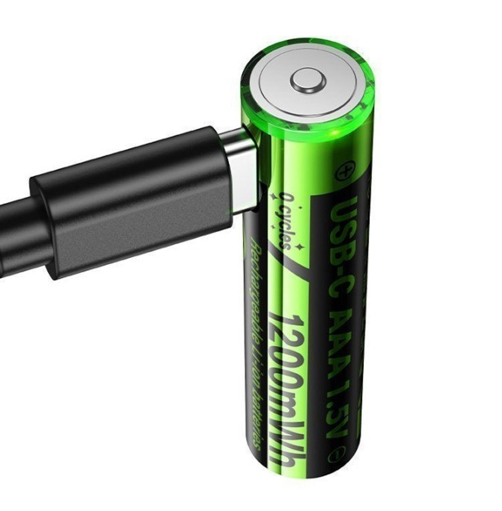 Батарейка Hoco JA4 Rechargeable AAA 1200mWh 2шт.