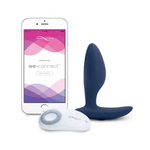 Анатомическая анальная пробка с вибрацией WE-VIBE Ditto (синий)