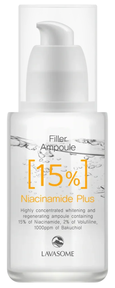 Lavasome Ампула для осветления и выравнивания тона кожи с ниацинамидом 12 % - NIACINAMIDE 12% FILLER AMPOULLE, 30 мл