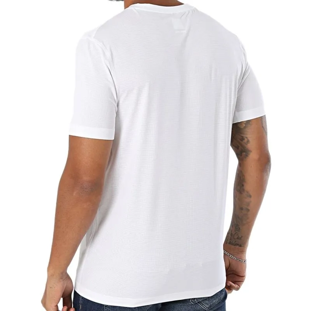 Мужская теннисная футболка BOSS Slim Fit Active - white