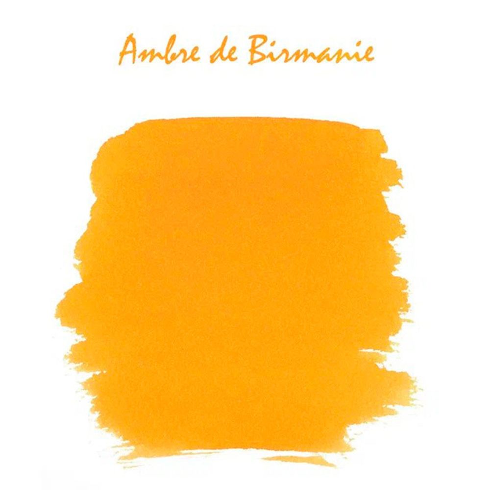 Чернила во флаконе Herbin 10 мл Ambre de Birmanie желто-коричневые (11541T) 1