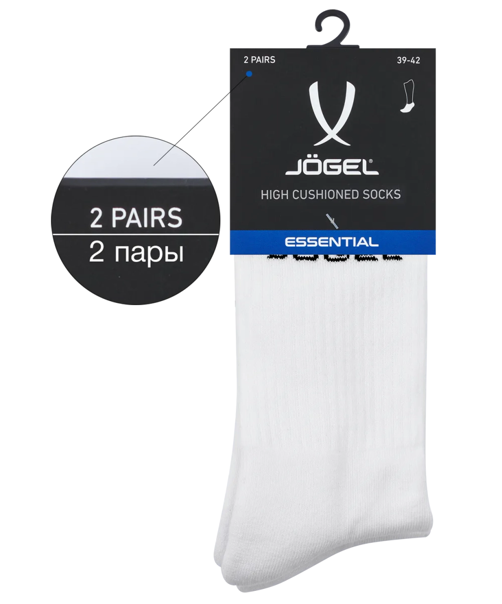 Носки высокие ESSENTIAL High Cushioned Socks, белый