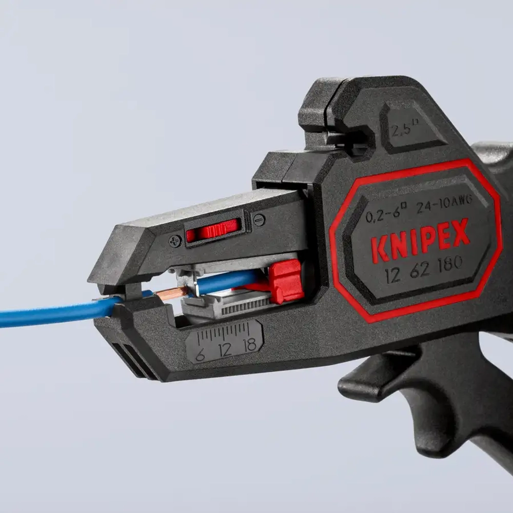 Автоматический инструмент для удаления изоляции 180 мм Knipex 12 62 180