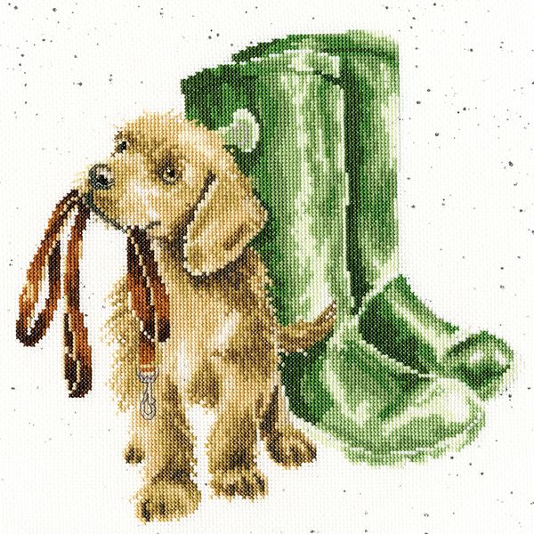 Набор для вышивания нитками Bothy Threads, Hopeful (Надежный), 26х26 см