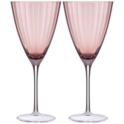 НАБОР БОКАЛОВ ДЛЯ ВИНА ИЗ 2 ШТ "MIRAGE" PURPLE 410 МЛ