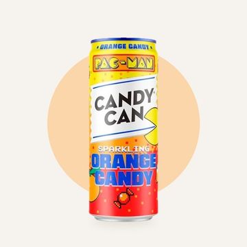 Газированный напиток Candy Can Pac-Man со вкусом апельсиновых конфет, 330мл (Нидерланды)