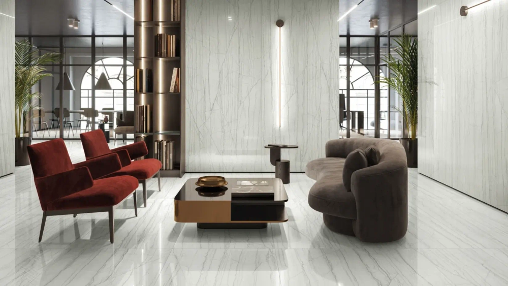 CHARME ADVANCE PLATINUM WHITE (ШАРМ ЭДВАНС ПЛАТИНУМ УАЙТ) 1200*600 керамогранит, патинированный