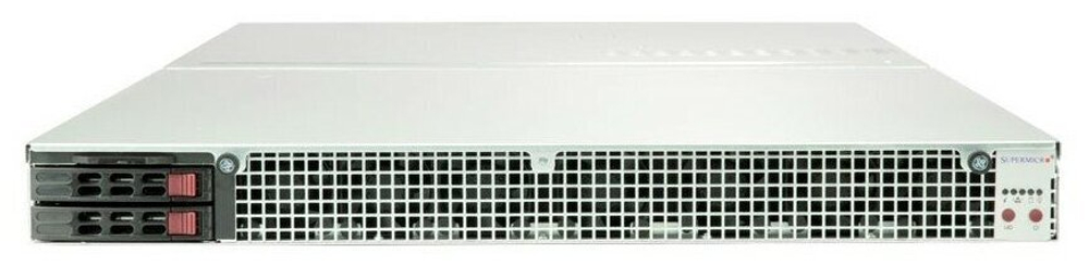 Сервер Supermicro SuperServer 1029GQ-TRT без процессора/без ОЗУ/без накопителей/количество отсеков 2.5" hot swap: 2/1 x 2000 Вт/LAN 10 Гбит/c
