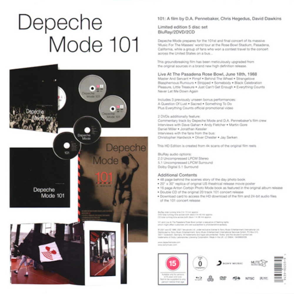Depeche Mode / 101 (2CD+2DVD+Blu-ray)