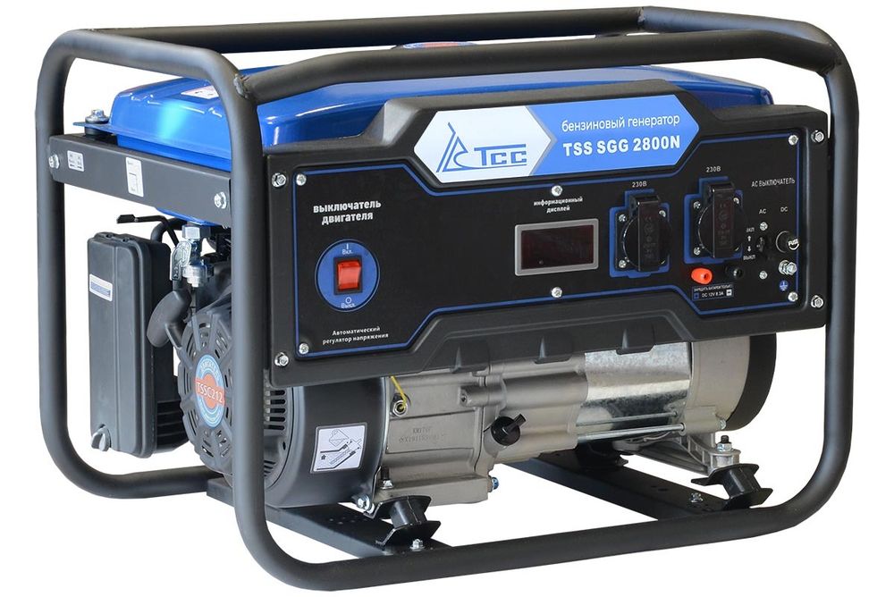 Бензогенератор TSS SGG 2800N - [2.8 кВт / 12 А] руч. старт
