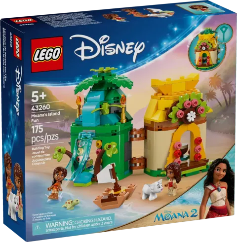 Конструктор LEGO Disney 43260 Веселье на острове Моаны