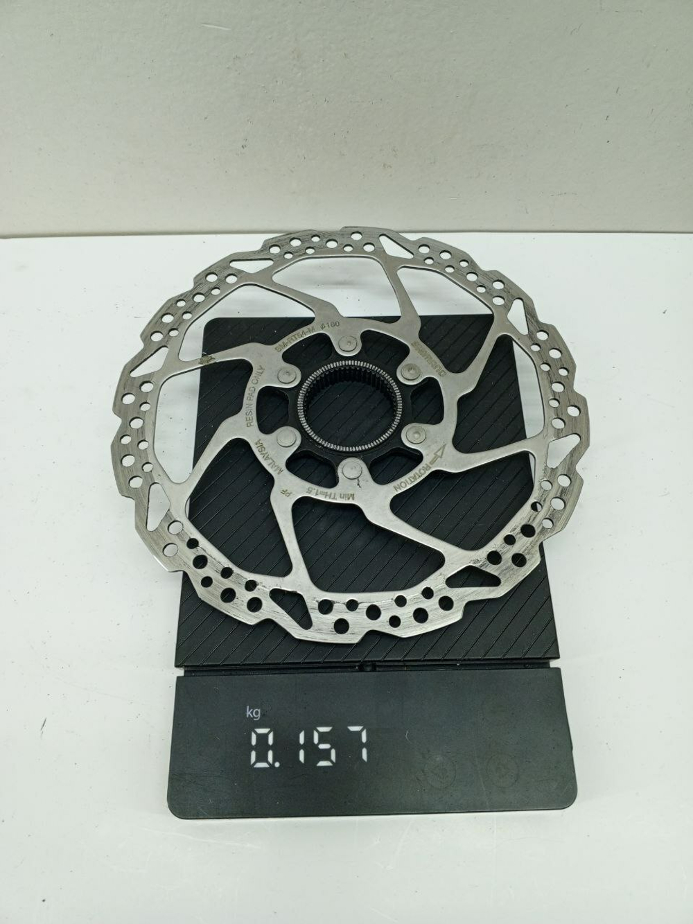 Ротор дискового тормоза SHIMANO CENTER LOCK rt54 180 мм