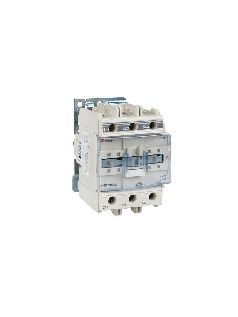 Контактор КМЭ 80А кат. 220В AC 1НО+1НЗ EKF ctr-s-80-220
