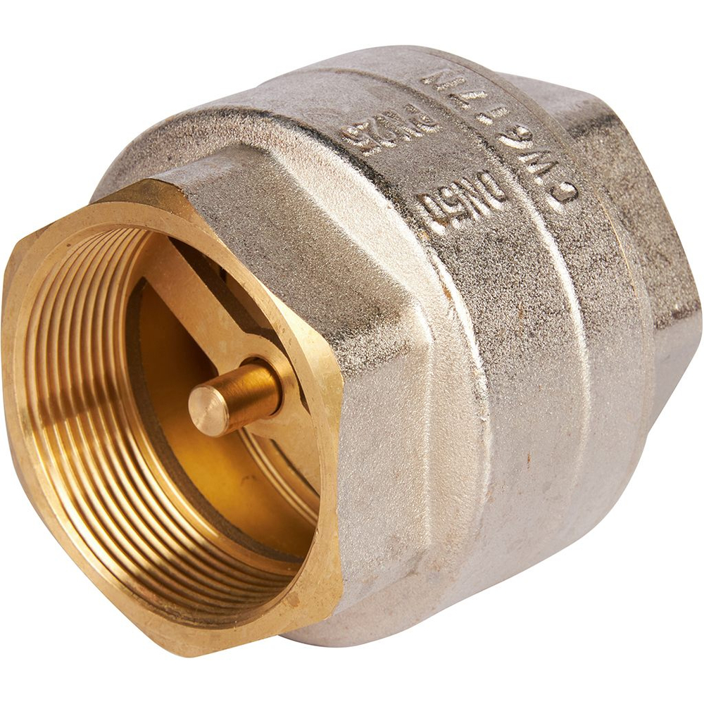 Клапан обратный ROMMER RVC-0001 - 2" (ВР/ВР, PN25, Tmax 120°C, с металлическим седлом)