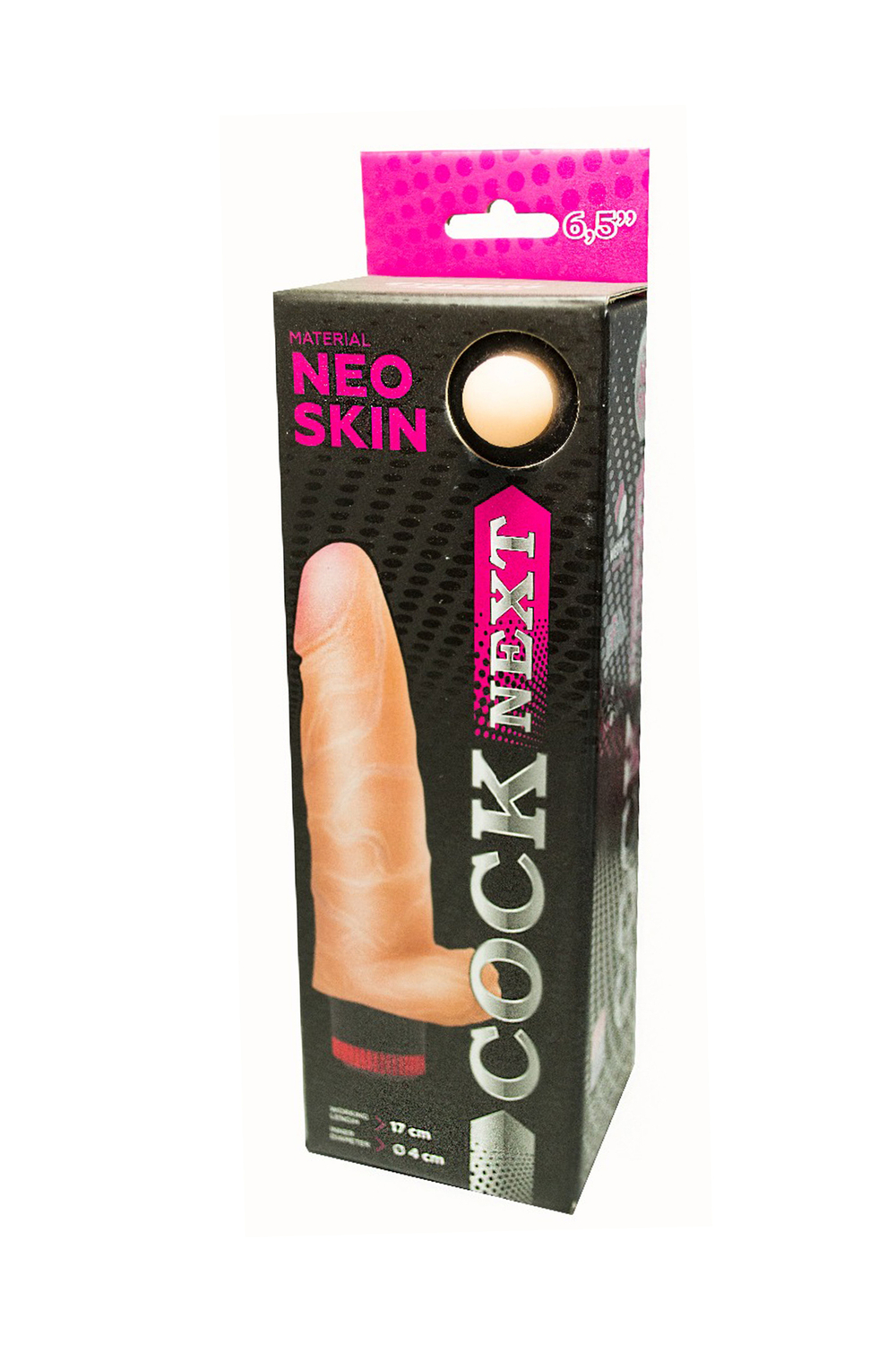 Вибромассажёр-реалистик Cock Next LoveToy телесный 17 см