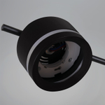 10590-0.3-12 Black светильник потолочный Reluce, GX53х12