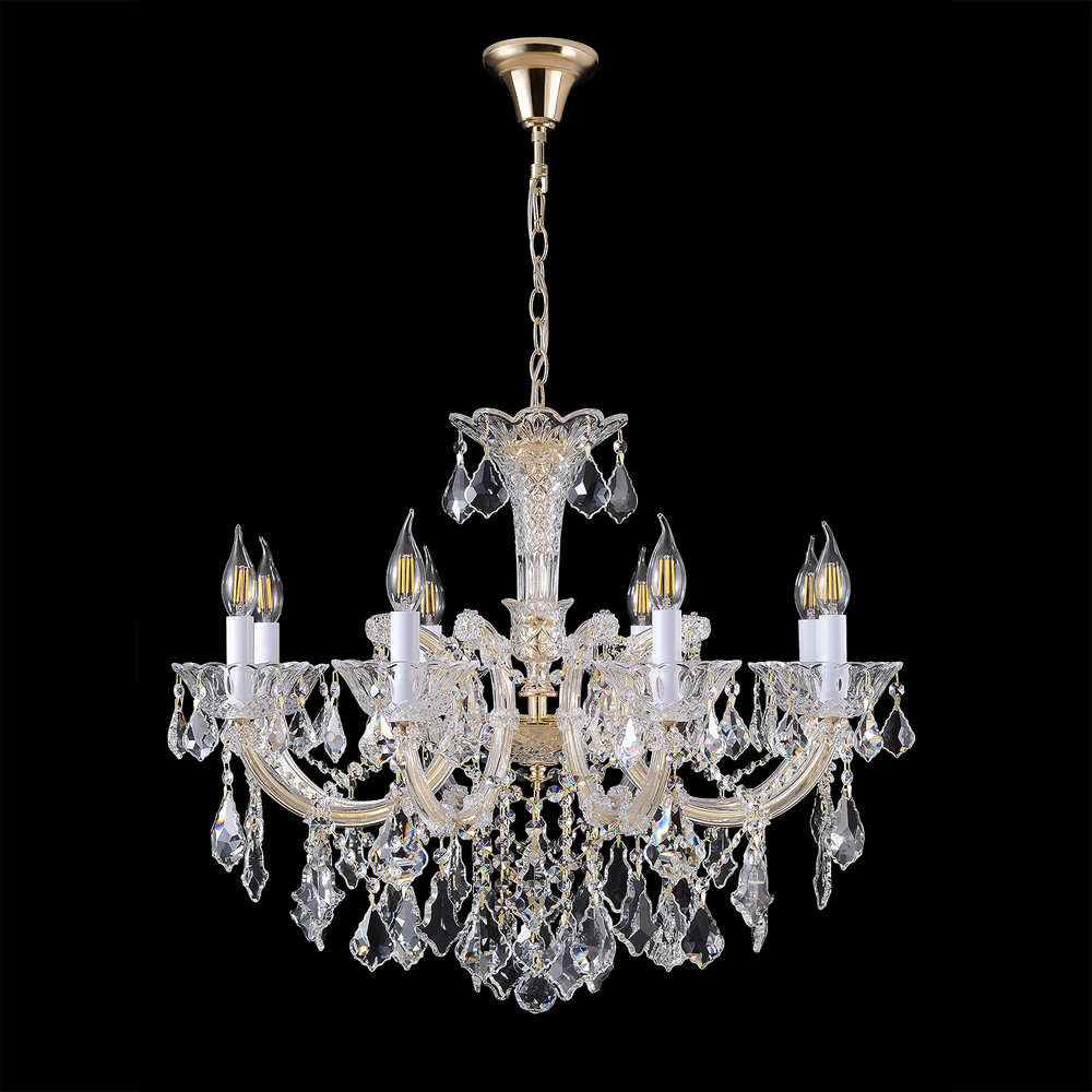 Люстра Crystal Lux CRISTELLE SP8 GOLD