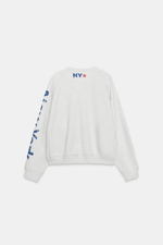 ТОЛСТОВКА ОВЕРСАЙЗ С НАДПИСЬЮ — ZARA
