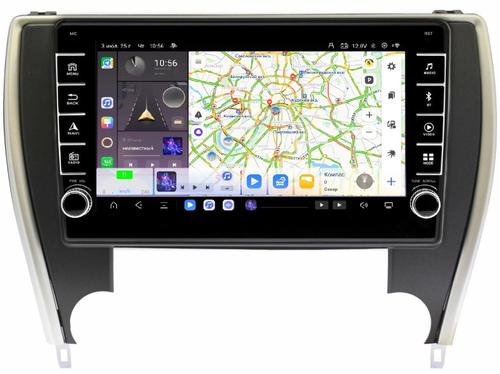 Магнитола для Toyota Camry 2014-2018 (USA) - Kuberg SF-1608A (кнопки и крутилки) Android 13, Быстрая, CarPlay, 4G SIM-слот