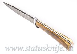 Нож Kevin Casey Feather Damascus Fixed Bladeфотография - 7