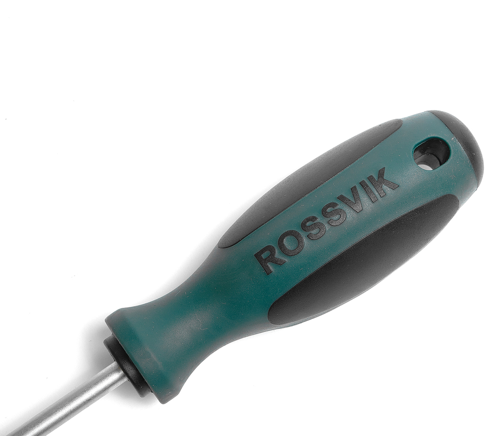 SL6125 Отвертка шлицевая ROSSVIK SL6*125мм