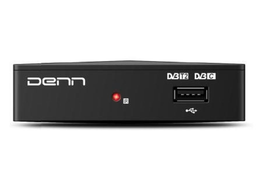 Denn DVB-T2 DDT125 Приемник телевизионный