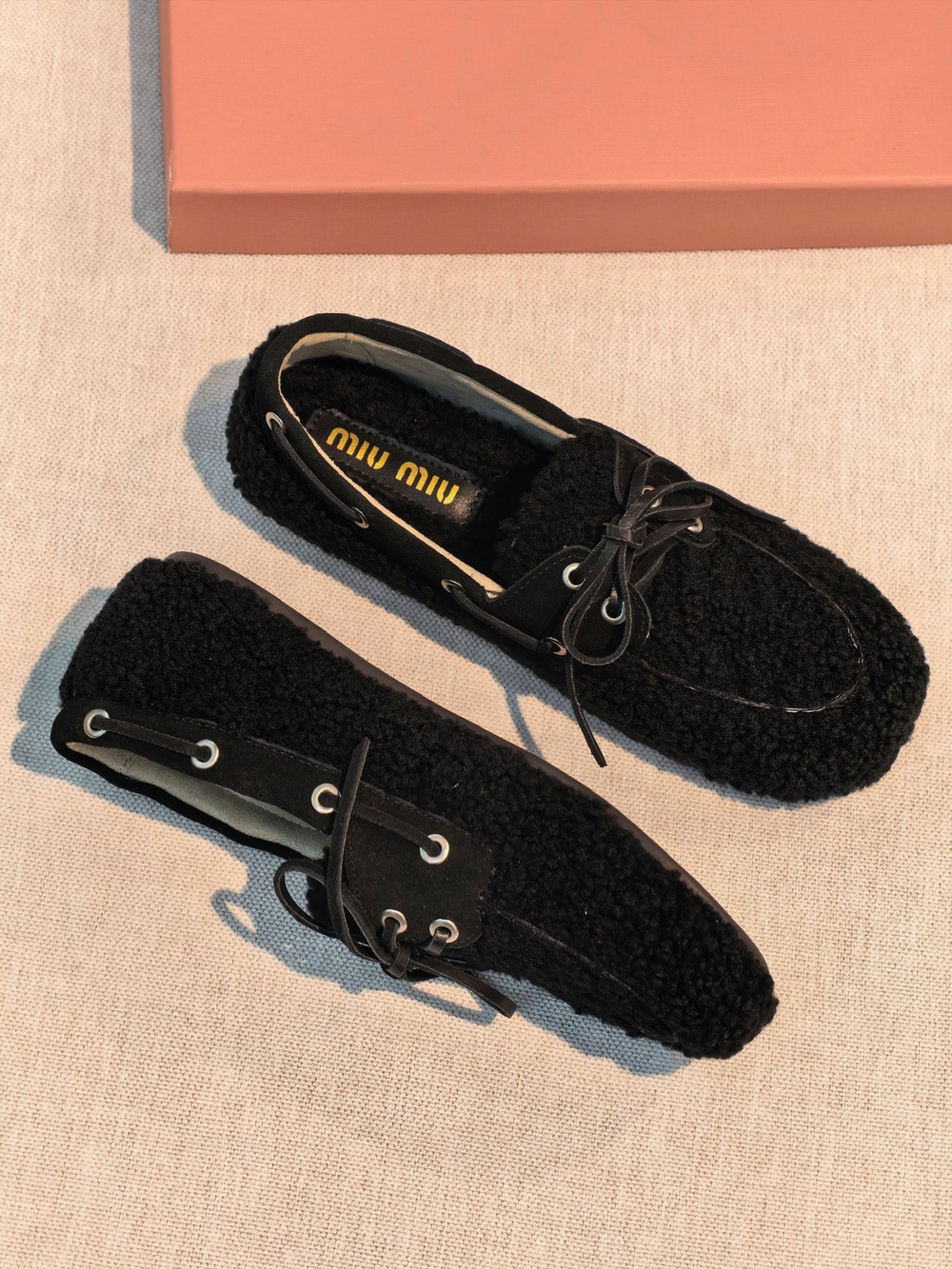 Лоферы балетки Miu Miu