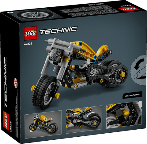 Конструктор LEGO Technic 42225 Yellow Motorcycle