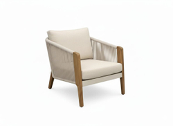 Комплект Zenn Seating Set. Алюминий, роуп, ироко. Поставка 45 дней.