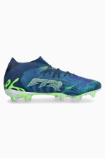 Бутсы Puma Future 9 Ultimate Cosmic Art FG - темно-синий