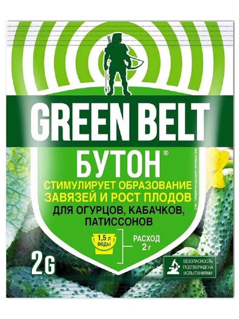 Бутон 2гр пак.огурец,кабачок *200  ГБ  01-579
